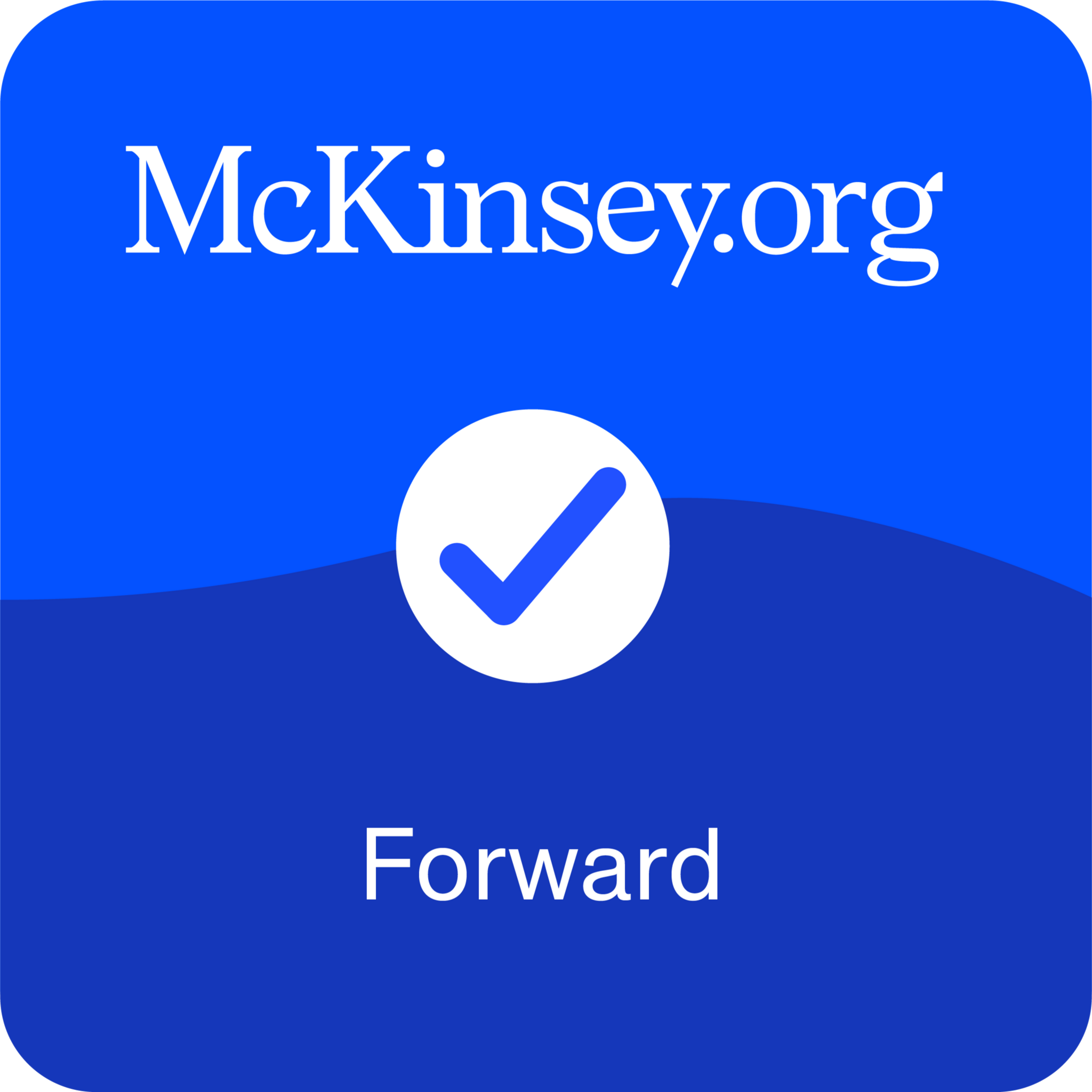 McKinsey Org Forward Program